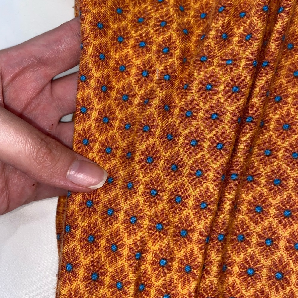 Fever Celosia Orange Mixed-Print Sleeveless Jumpsuit - Picture 7 of 7